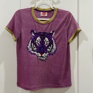 Sparkle city  tiger tee